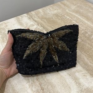 Vintage Sequin Clutch Bag